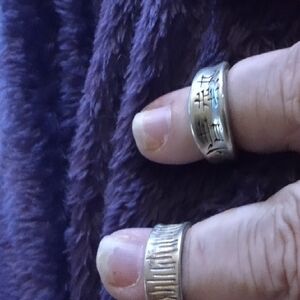 Sterling Silver Engraved Rings